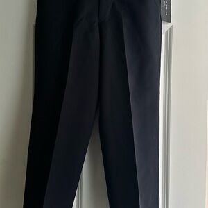 Boy's Navy Blue Wool Blend Dress Pants Size 8